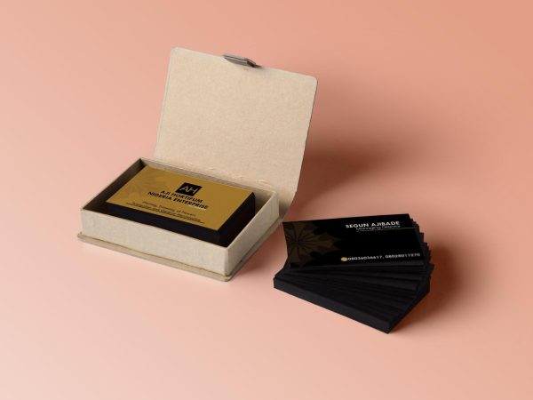 Business cards in Lagos
